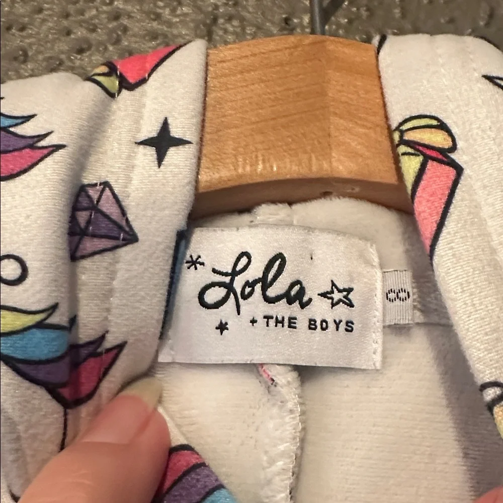 LOLA + THE BOYS UNICORN CHRISTMAS ONESIE - Picture 10 of 12